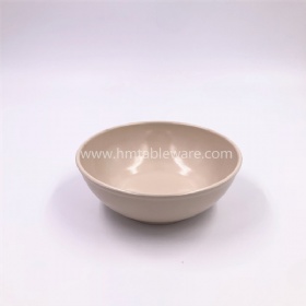 Factory direct supplier brown plastic bowl beige melamine bowl