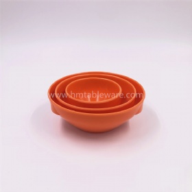 Best sale Mexico style color melamine food bowl plastic tableware