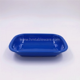 Best choice oblong shape color melamine soup bowl salad bowl