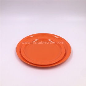 BPA free colourful melamine dinner dishes plates for restaurant using