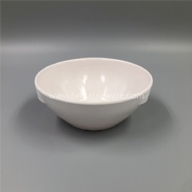 Promotional wholesale stackable white melamine dinner bowls for hotel