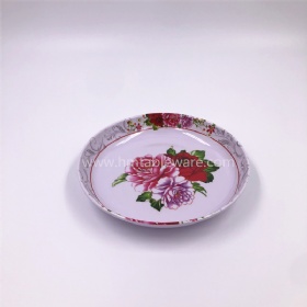 Hot selling melamine food plates with customized design