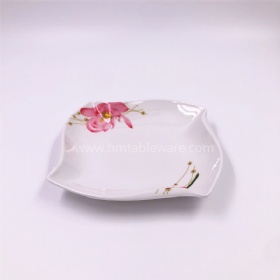 FDA food grade melamine fruit plate widley used outdoor