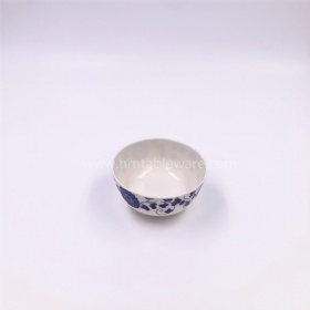 Daily use 5 inch melamine rice bowl with custom print