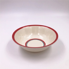 China healthy plastic melamine rim bowl with customized design