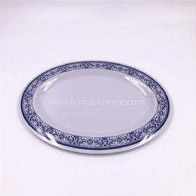 Best choice plastic dinnerware melamine oval dishes