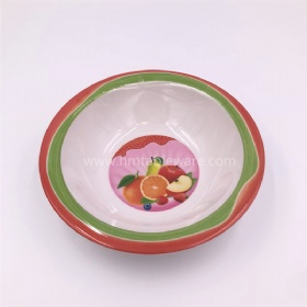 Good quality customized printed melamine food bowl