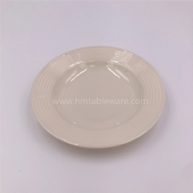 Non toxic shiny color melamine deep salad plate basketry dish