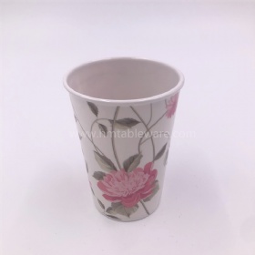 Unbreakable plastic cup custom printed melamine tumbler