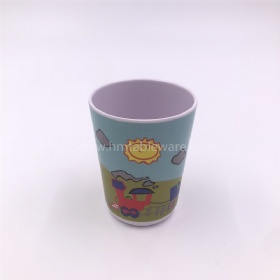 BPA free custom printed melamine drink tumbler for children