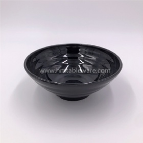 Different sizes high quality black melamine noodles bowl