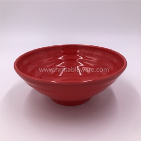 Promotional wholesale chinese color melamine ramen bowls with spoon