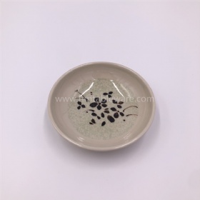 Restaurant widely used melamine soy sauce dish with print