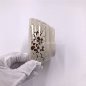 Daily use melamine square rice bowl with custom print