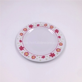 Custom printed fashion design melamine dinner dishes