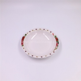 Best choice plasticware melamine deep plate for salad