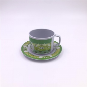 Factory direct supplier plastic melamine saucer cup wholesale