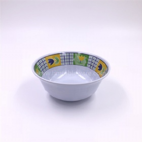 SGS standard melamine round deep bowls with personal logo